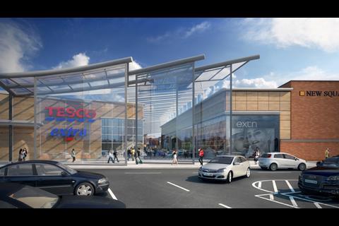 Tesco wants its new Extra store in West Bromwich to improve trade on the high street
